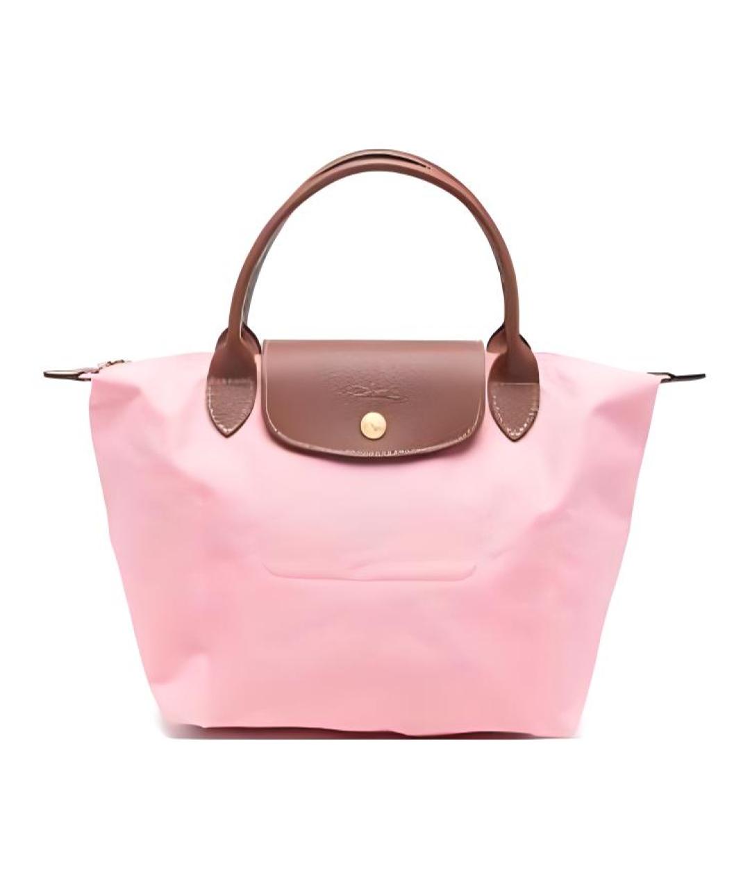 LONGCHAMP Розовая сумка тоут, фото 1