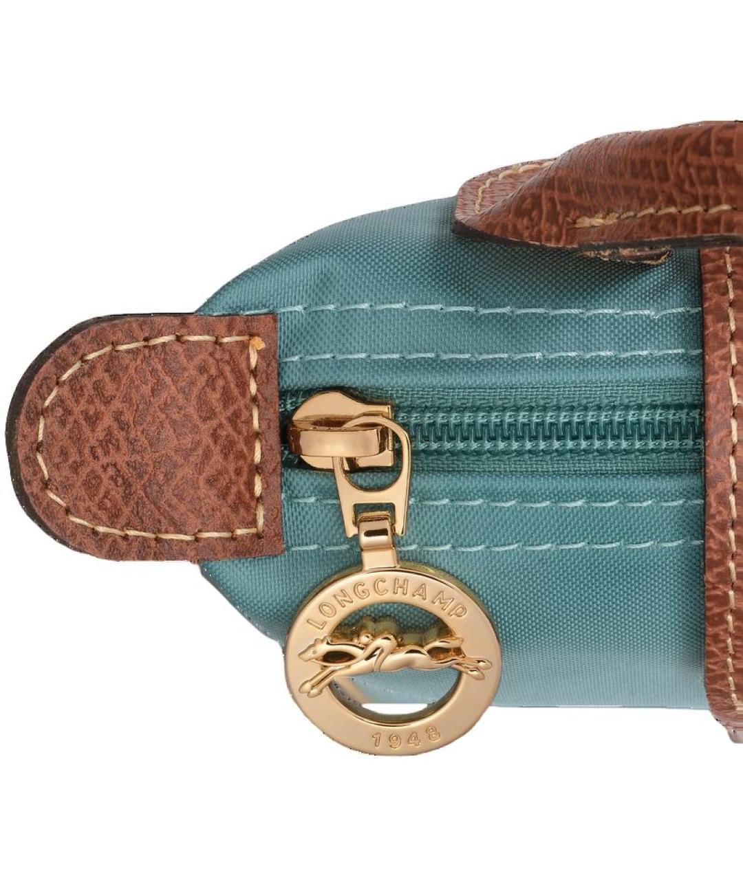 LONGCHAMP Синяя сумка с короткими ручками, фото 5