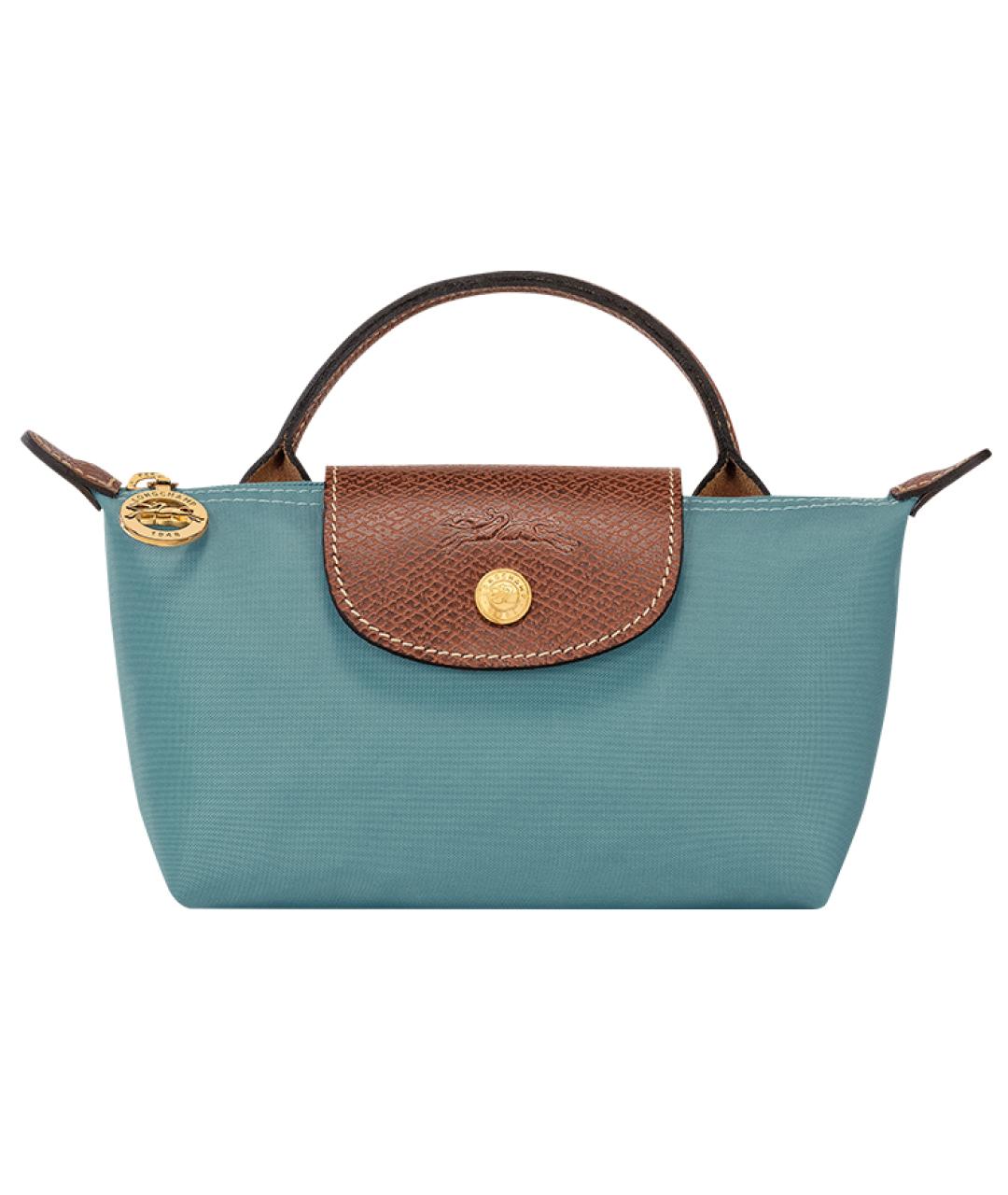 LONGCHAMP Синяя сумка с короткими ручками, фото 1