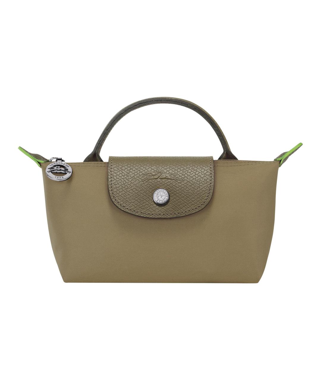 LONGCHAMP Зеленая сумка тоут, фото 1