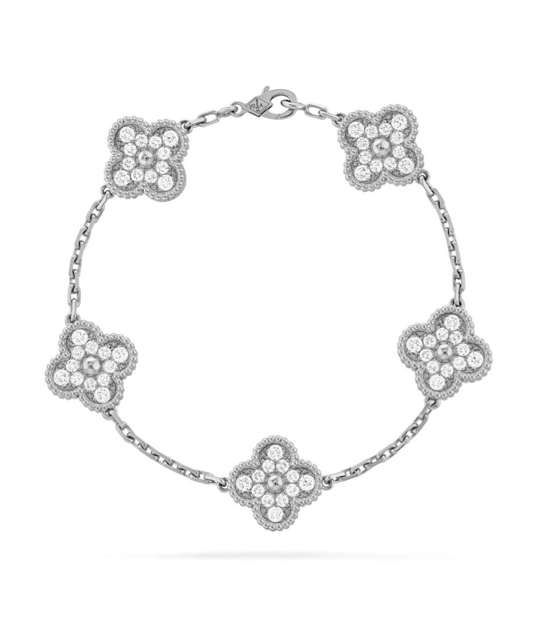 VAN CLEEF & ARPELS Белый браслет из белого золота, фото 3