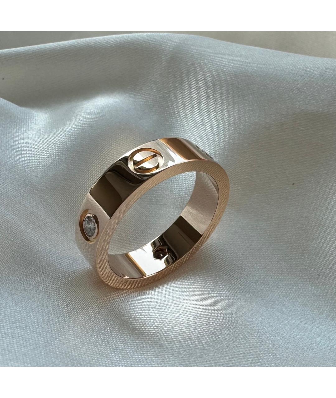 CARTIER Розовое кольцо из розового золота, фото 3