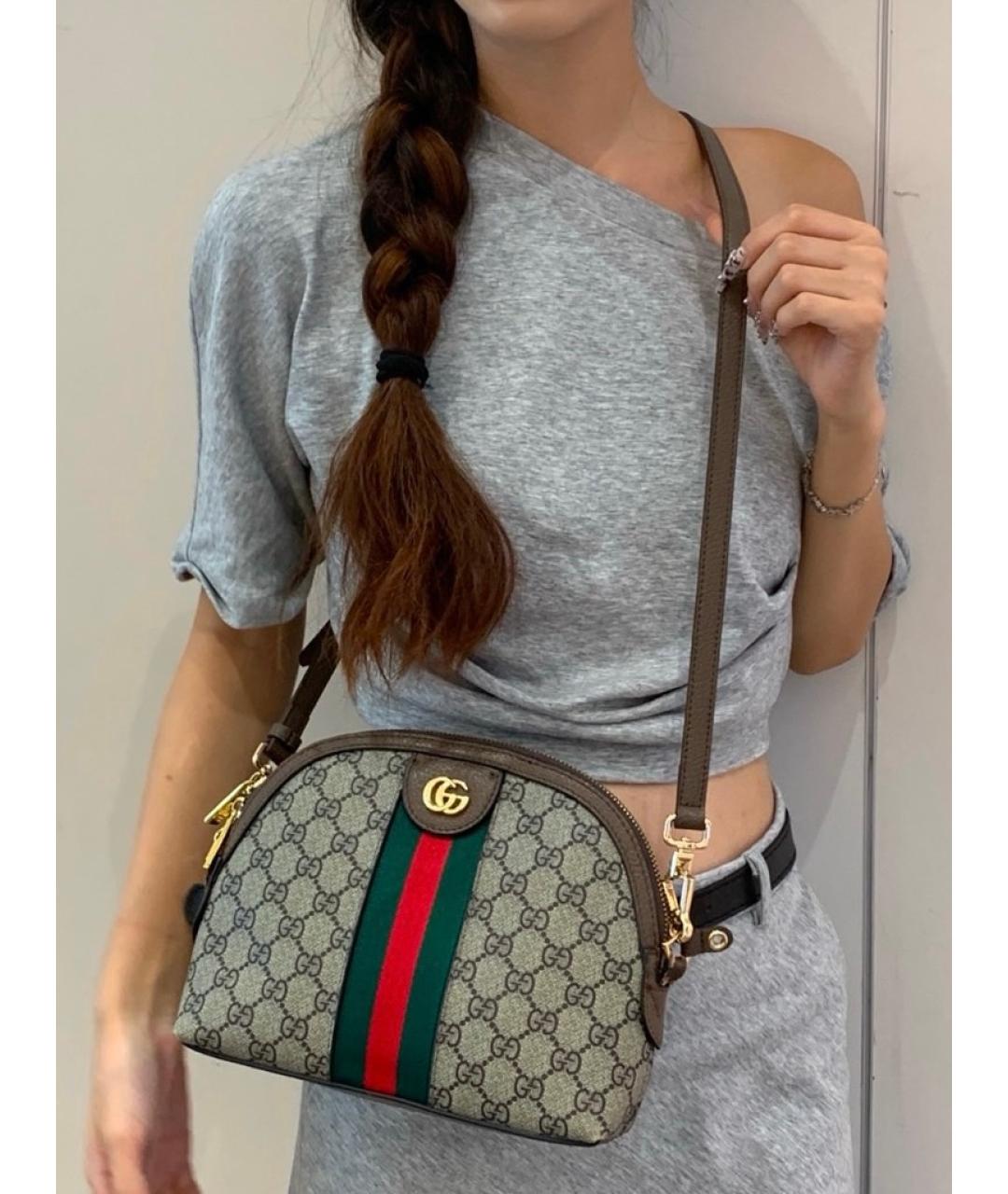GUCCI Бежевая сумка через плечо, фото 4