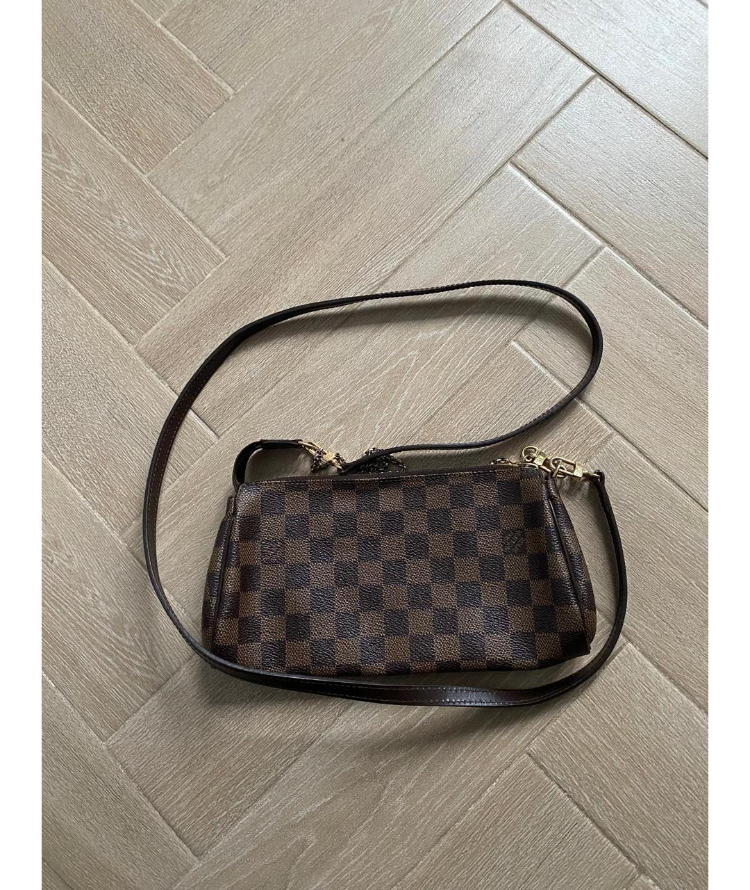 LOUIS VUITTON Коричневая сумка через плечо, фото 2