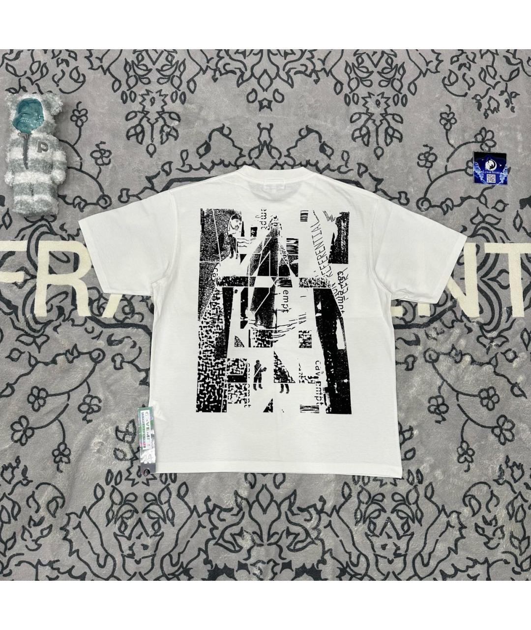 CAV EMPT Белая хлопковая футболка, фото 2