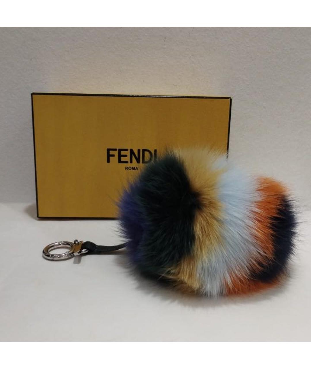 FENDI Мульти брелок, фото 2