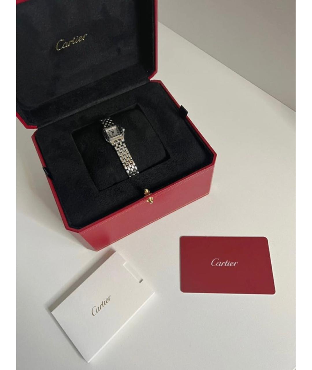 CARTIER Серебряные металлические часы, фото 7