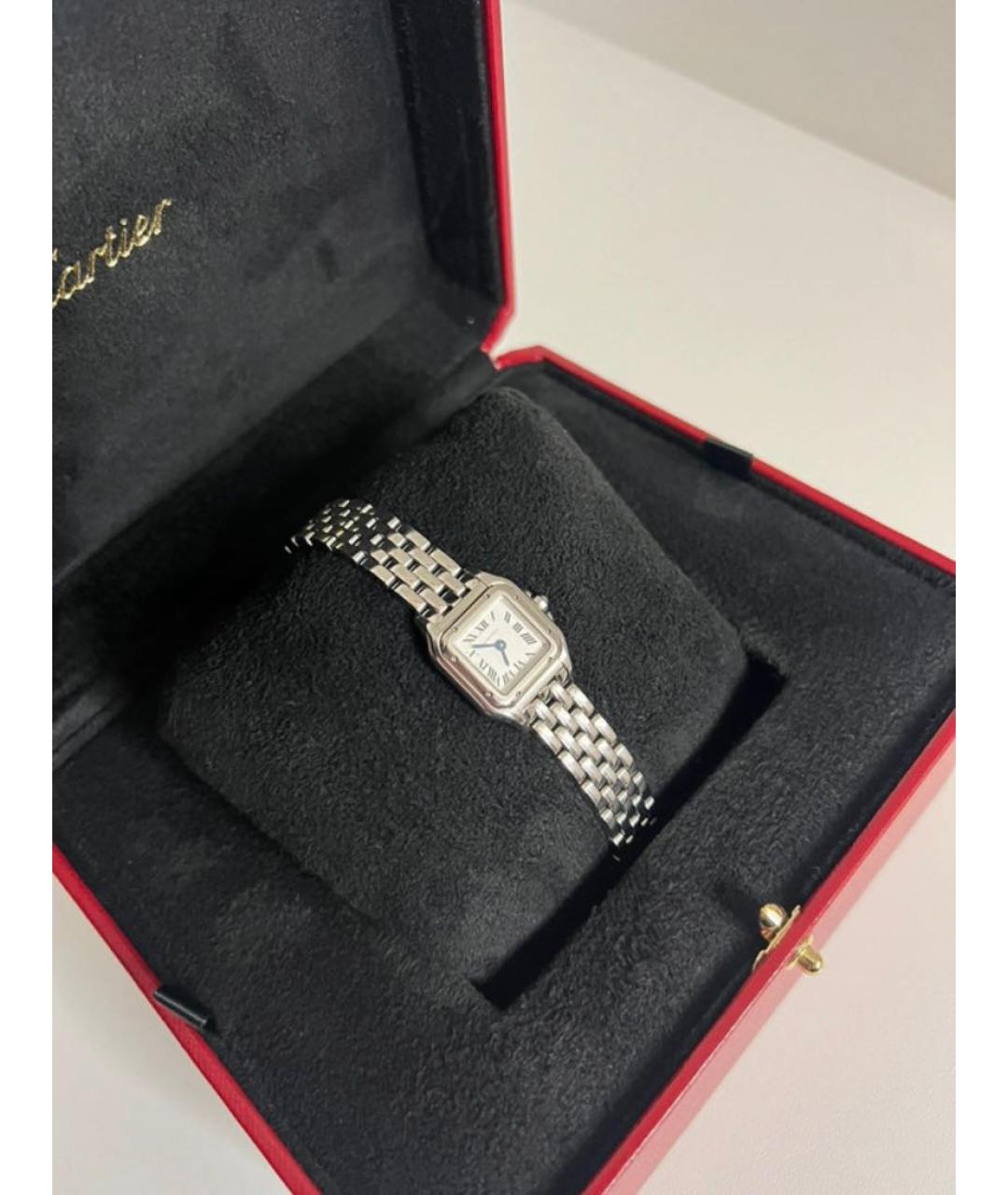 CARTIER Серебряные металлические часы, фото 2