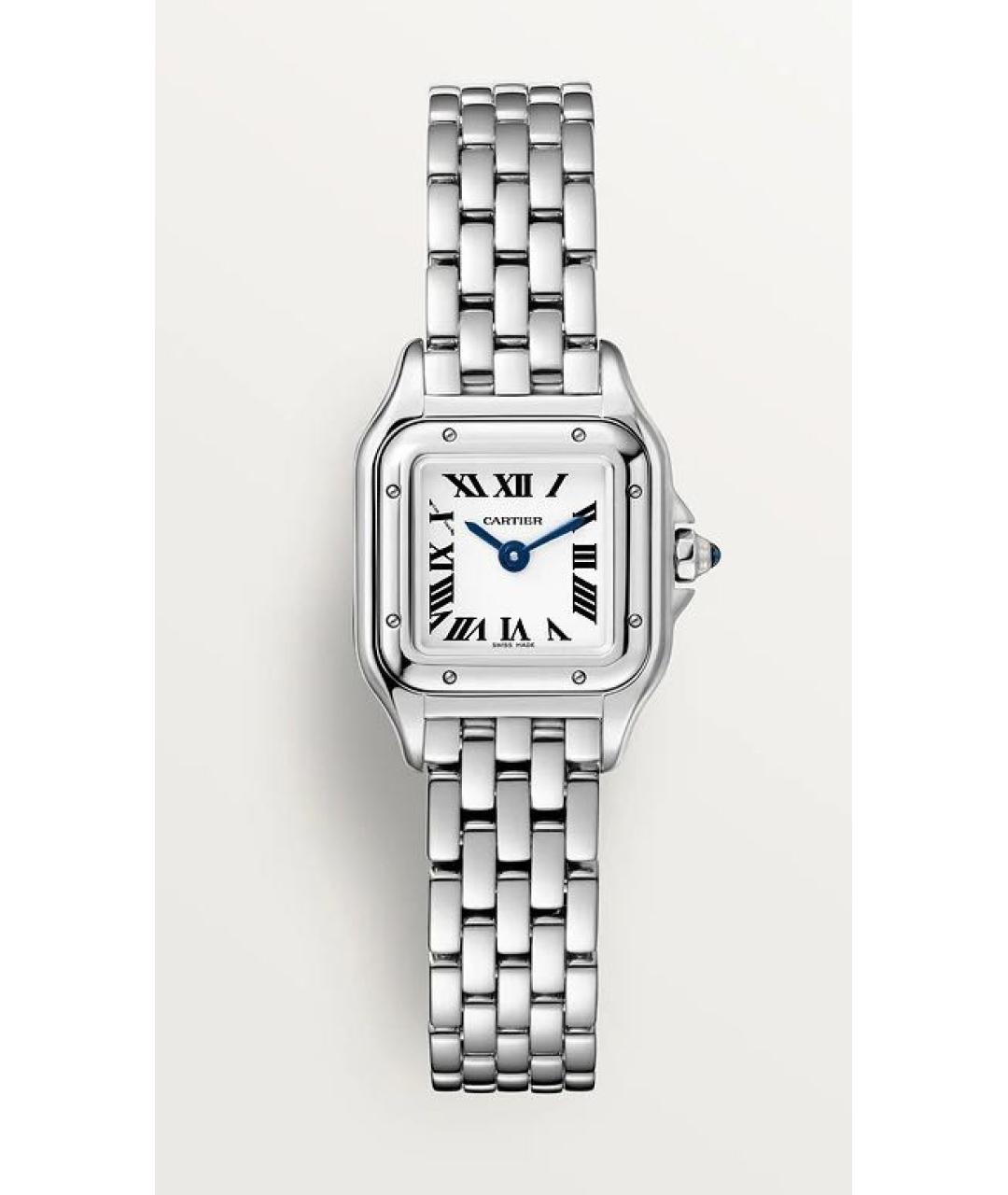 CARTIER Серебряные металлические часы, фото 9