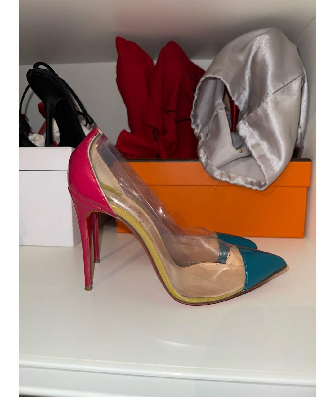 CHRISTIAN LOUBOUTIN Мульти туфли, фото 5