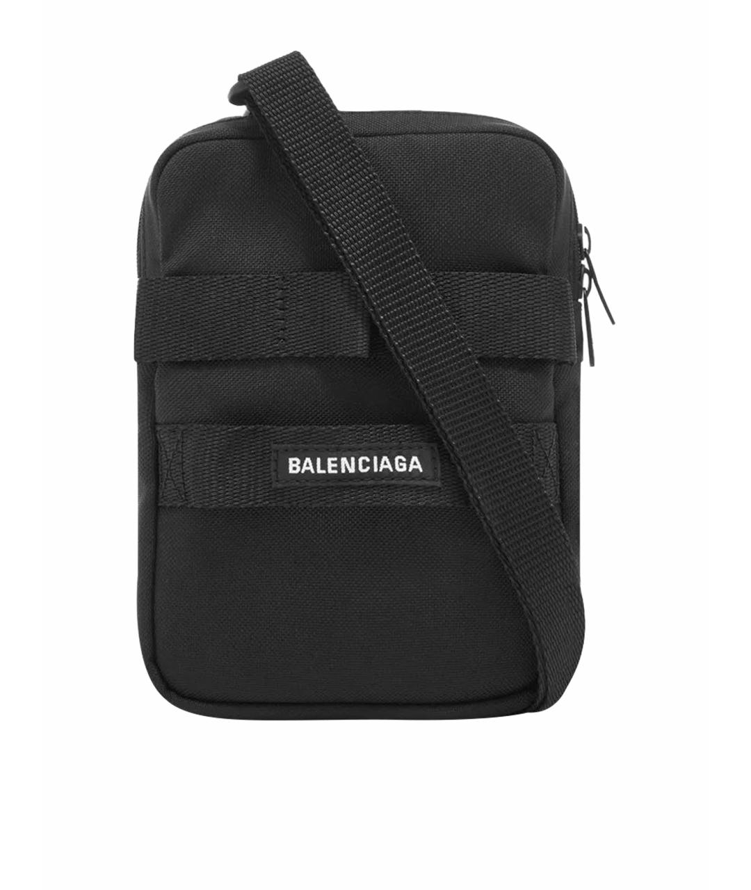 BALENCIAGA Черная сумка на плечо, фото 1