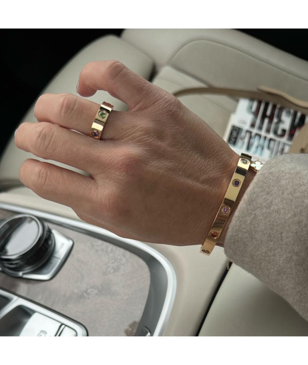 CARTIER Мульти кольцо из розового золота, фото 8