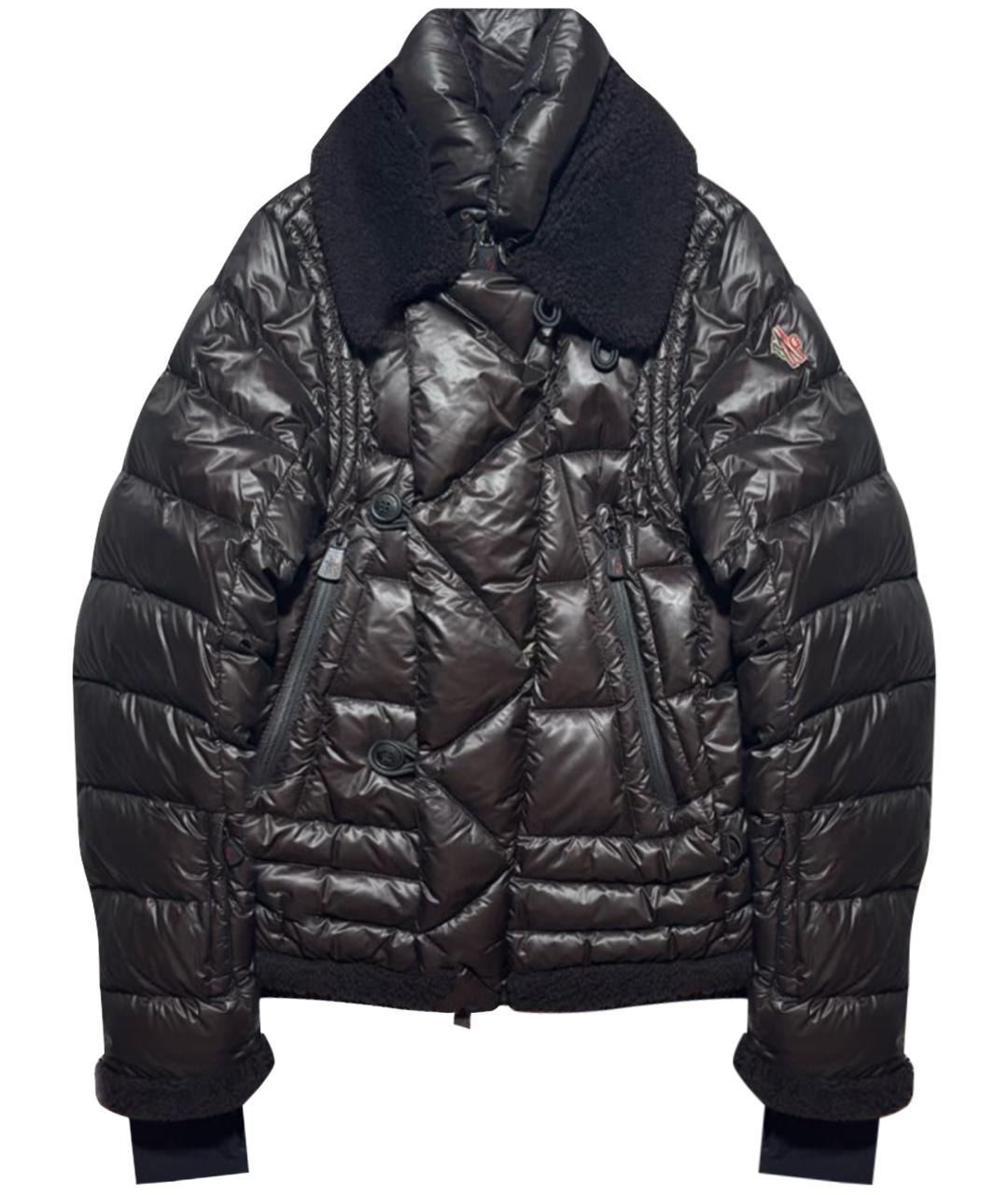 MONCLER GRENOBLE Коричневый пуховик, фото 1