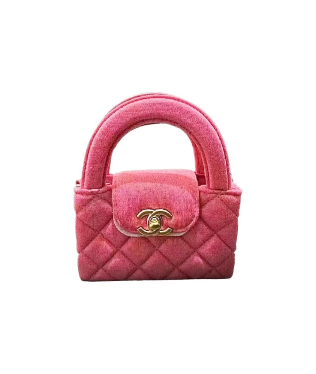 CHANEL Розовая сумка через плечо, фото 1