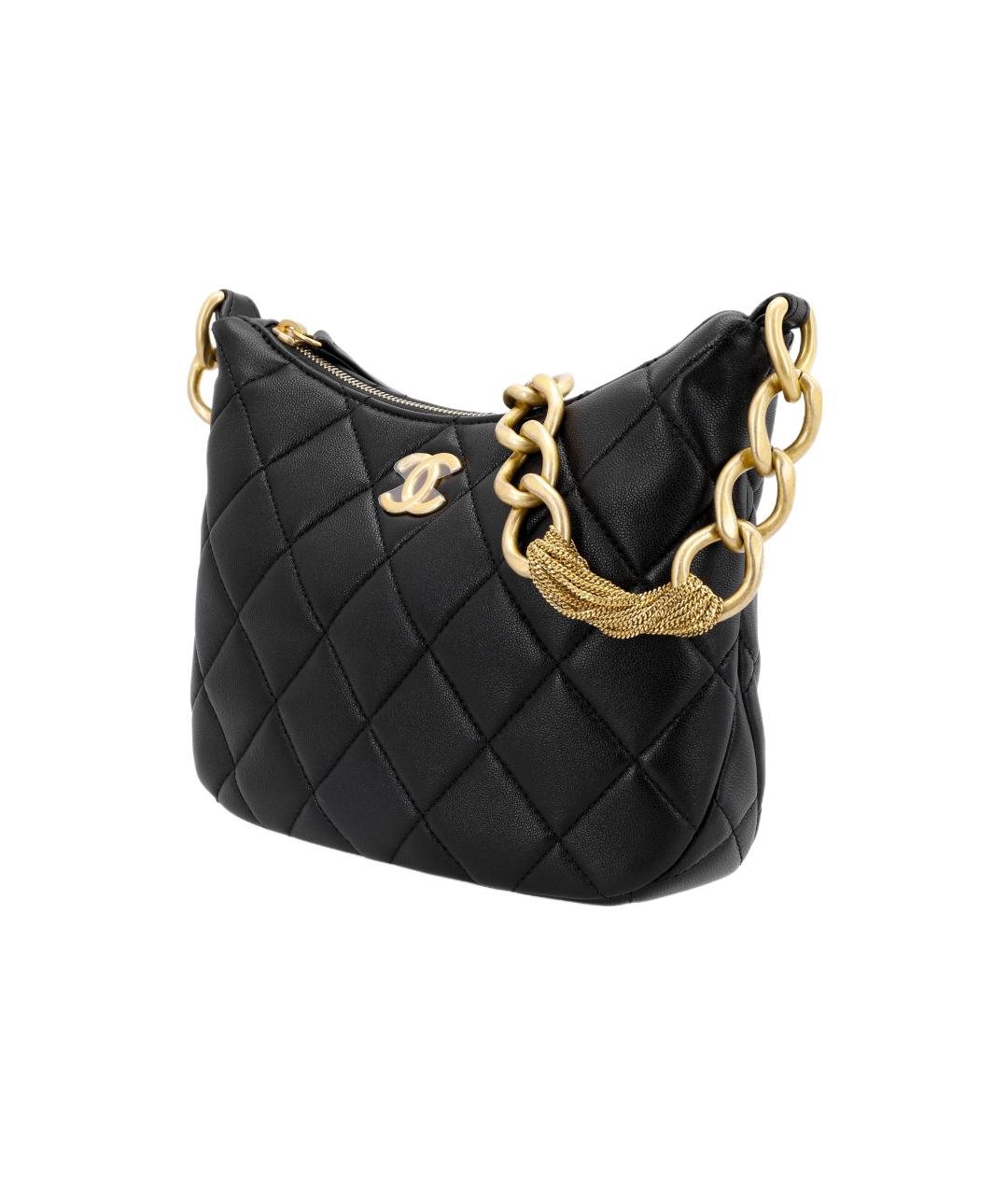 CHANEL Черная сумка через плечо, фото 2