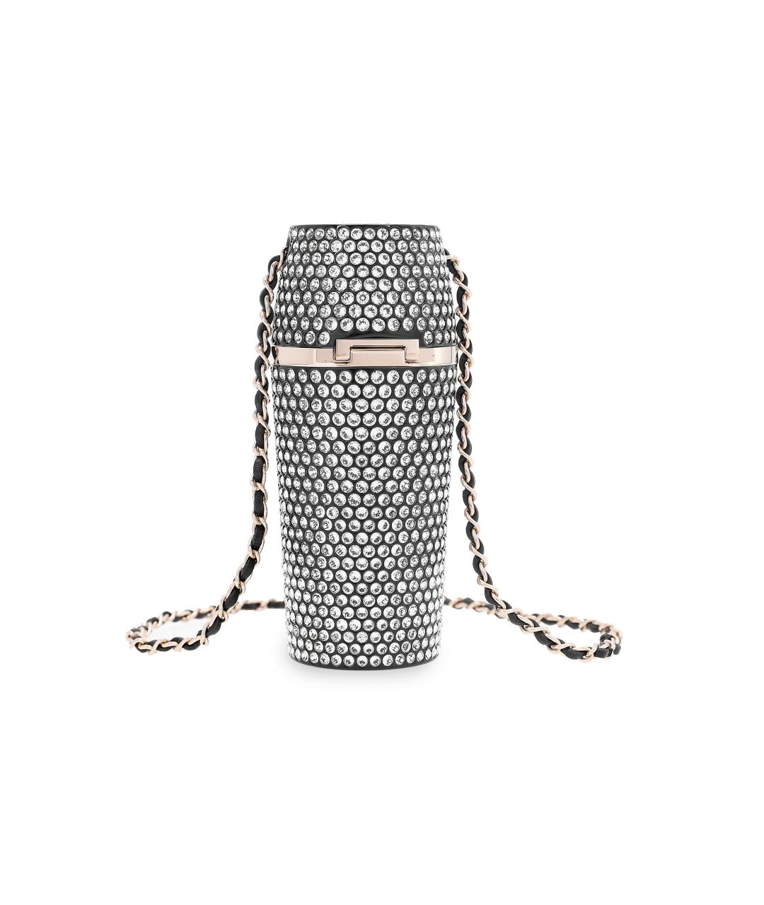 CHANEL Серая сумка через плечо, фото 4