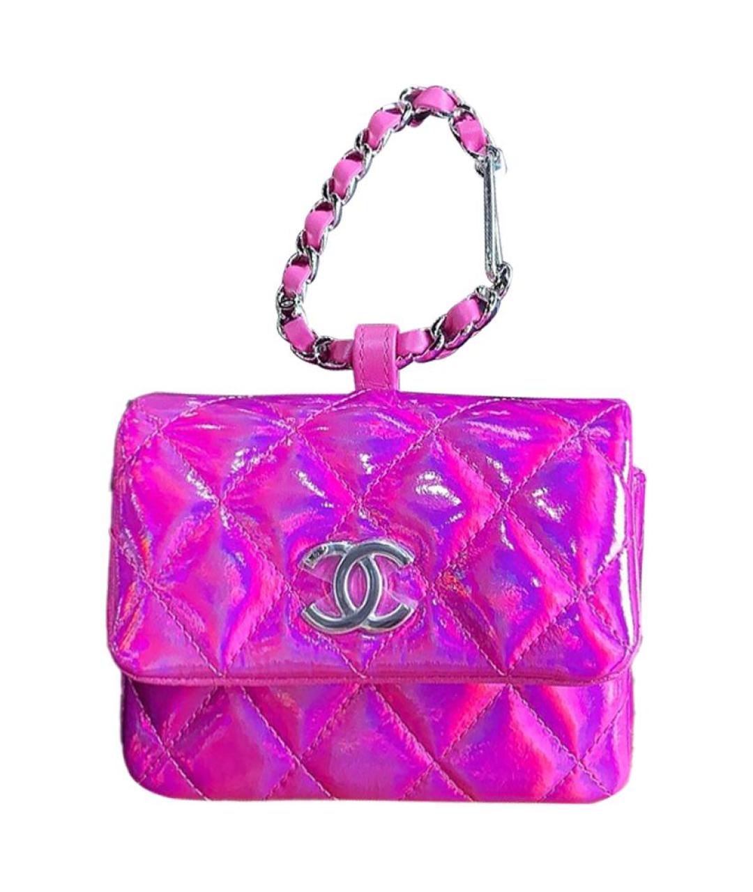 CHANEL Розовая сумка через плечо, фото 1