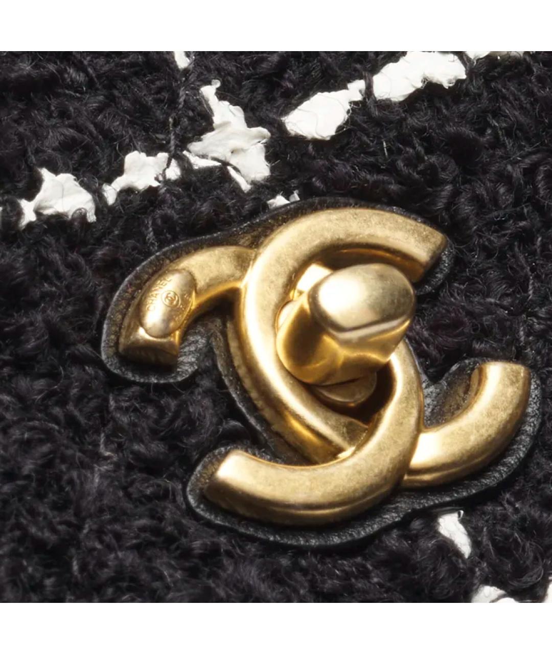 CHANEL Черная сумка через плечо, фото 3