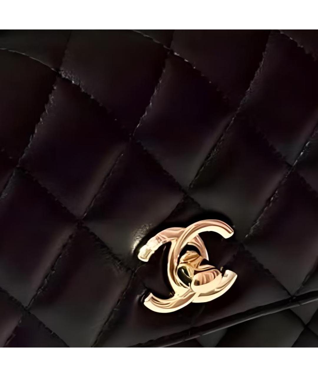 CHANEL Черная сумка через плечо, фото 3