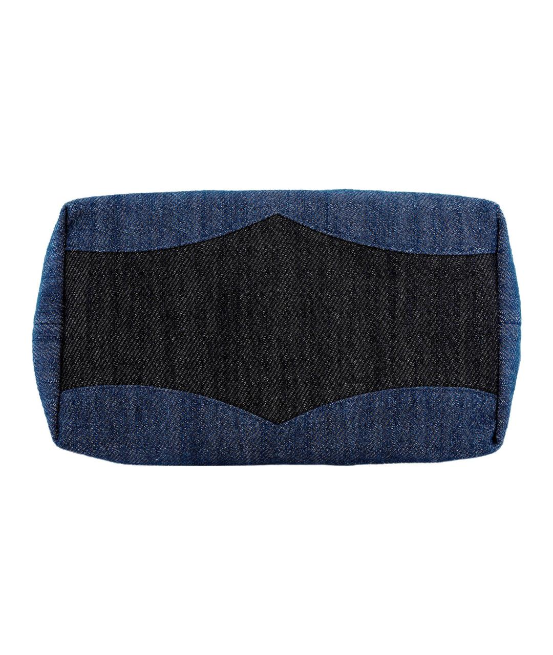 CHANEL Синяя деним сумка тоут, фото 5