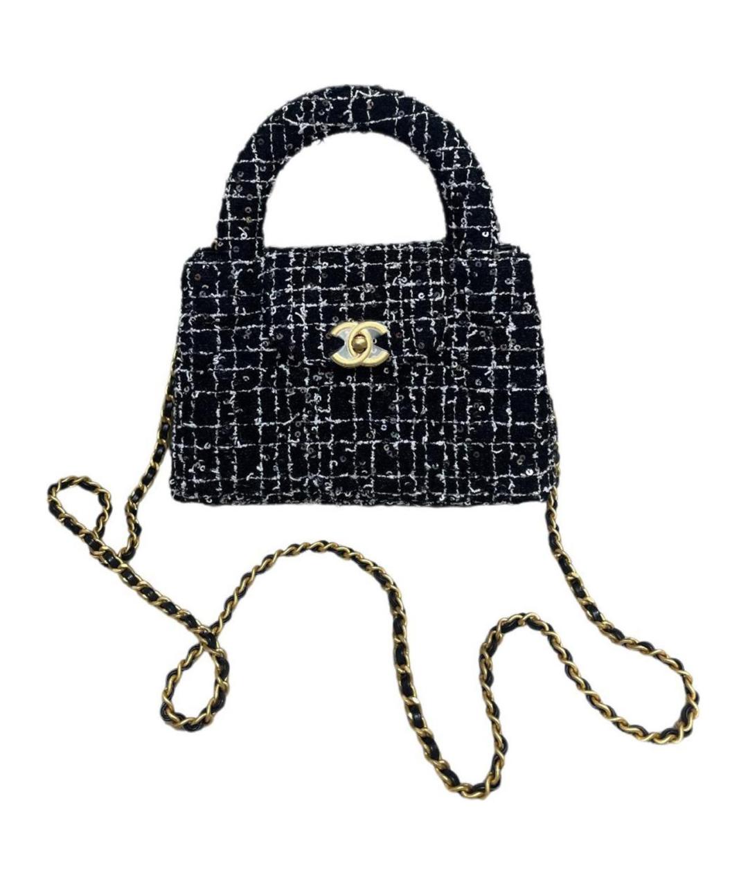 CHANEL Черная сумка через плечо, фото 1