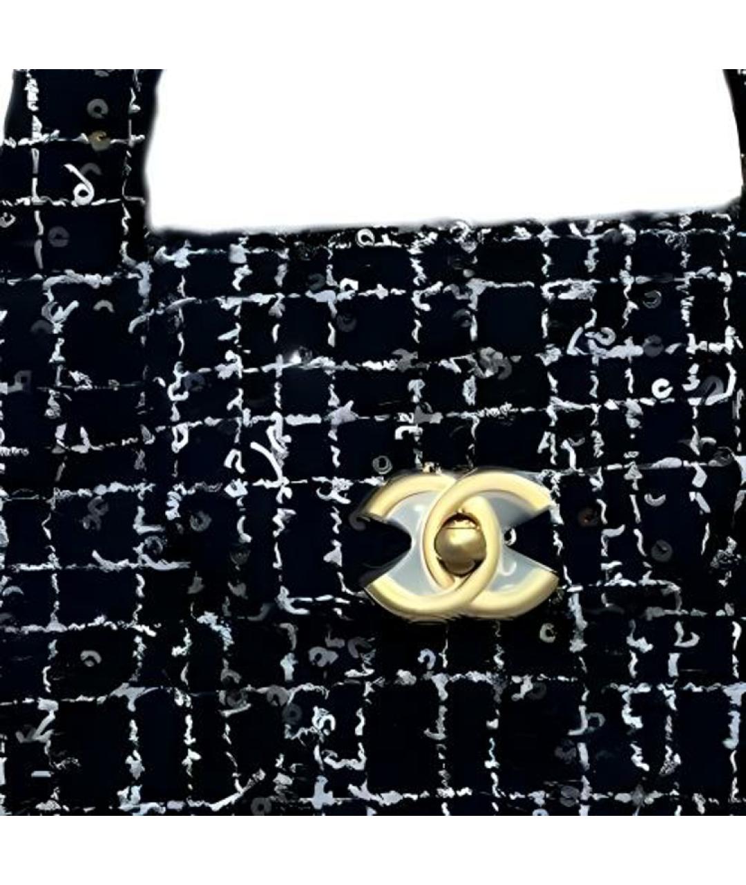 CHANEL Черная сумка через плечо, фото 2