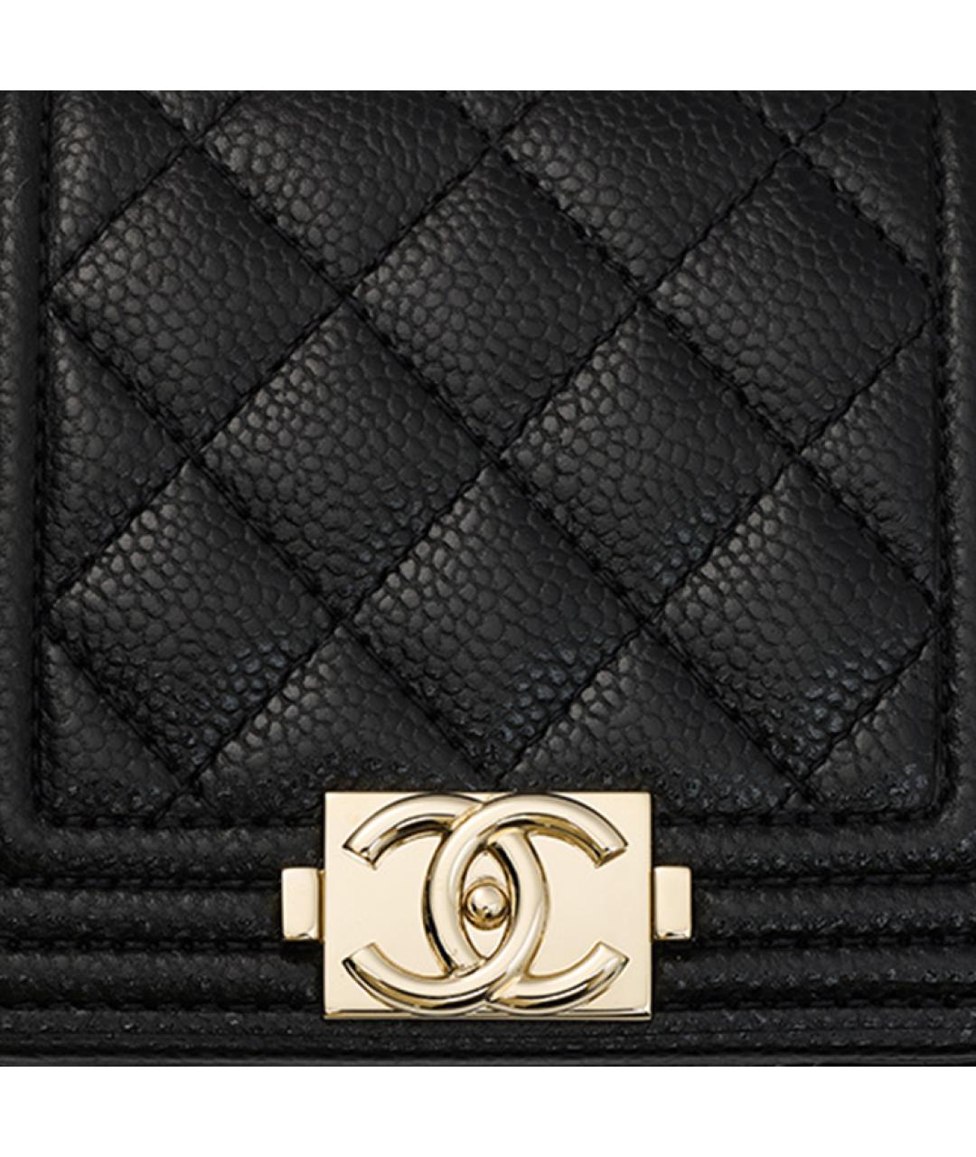 CHANEL Черная кожаная поясная сумка, фото 7