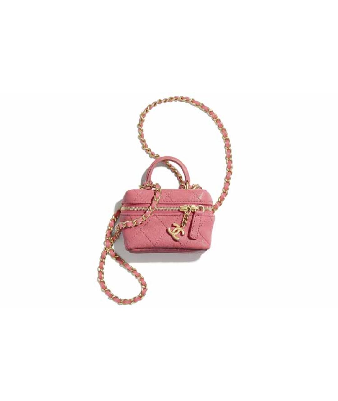 CHANEL Розовая сумка через плечо, фото 2