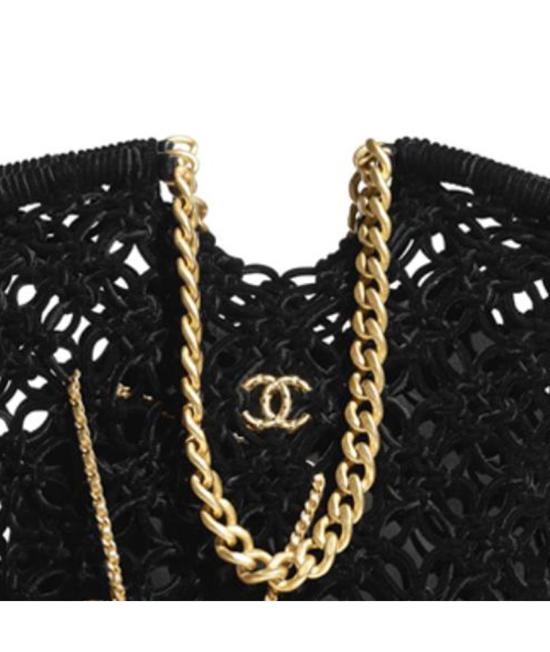 CHANEL Черная сумка через плечо, фото 5