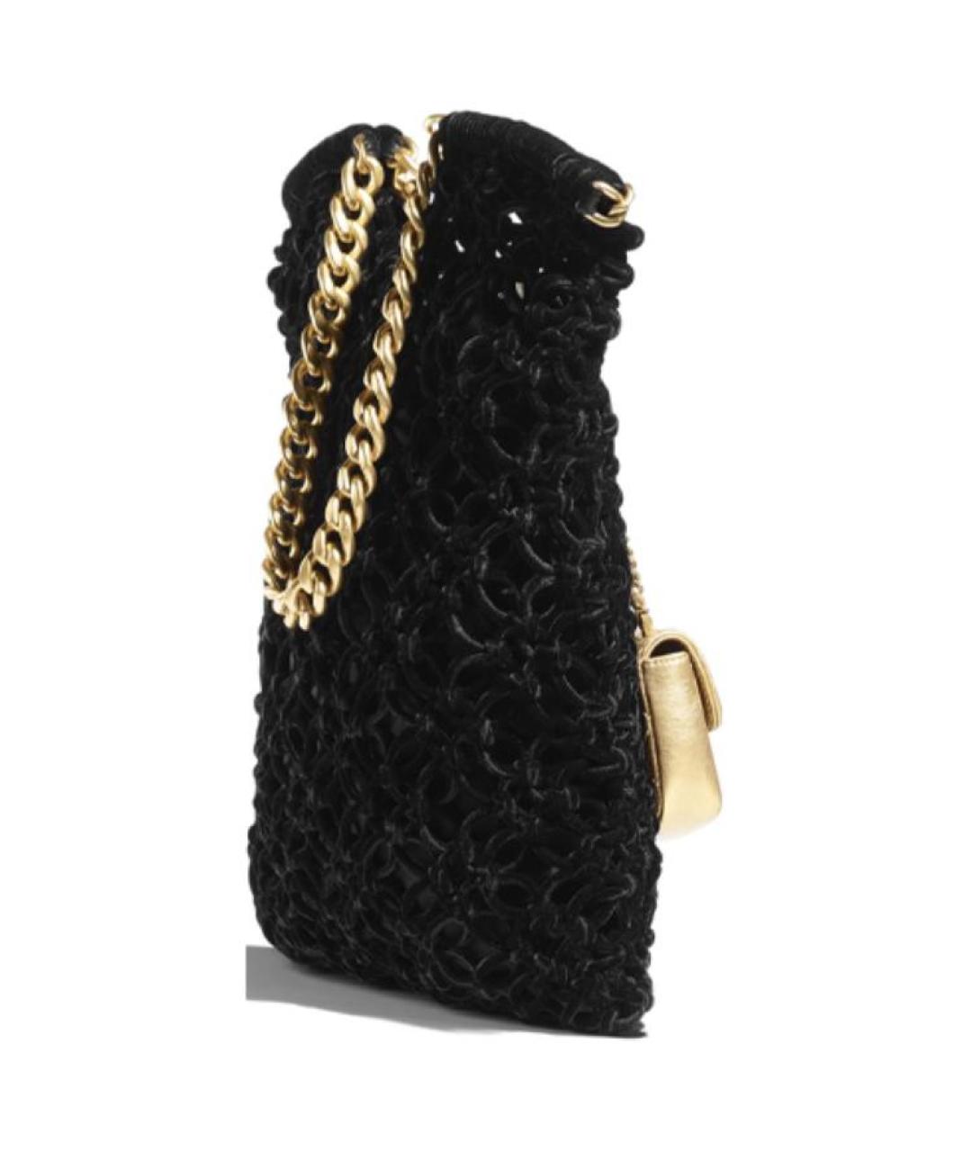 CHANEL Черная сумка через плечо, фото 2