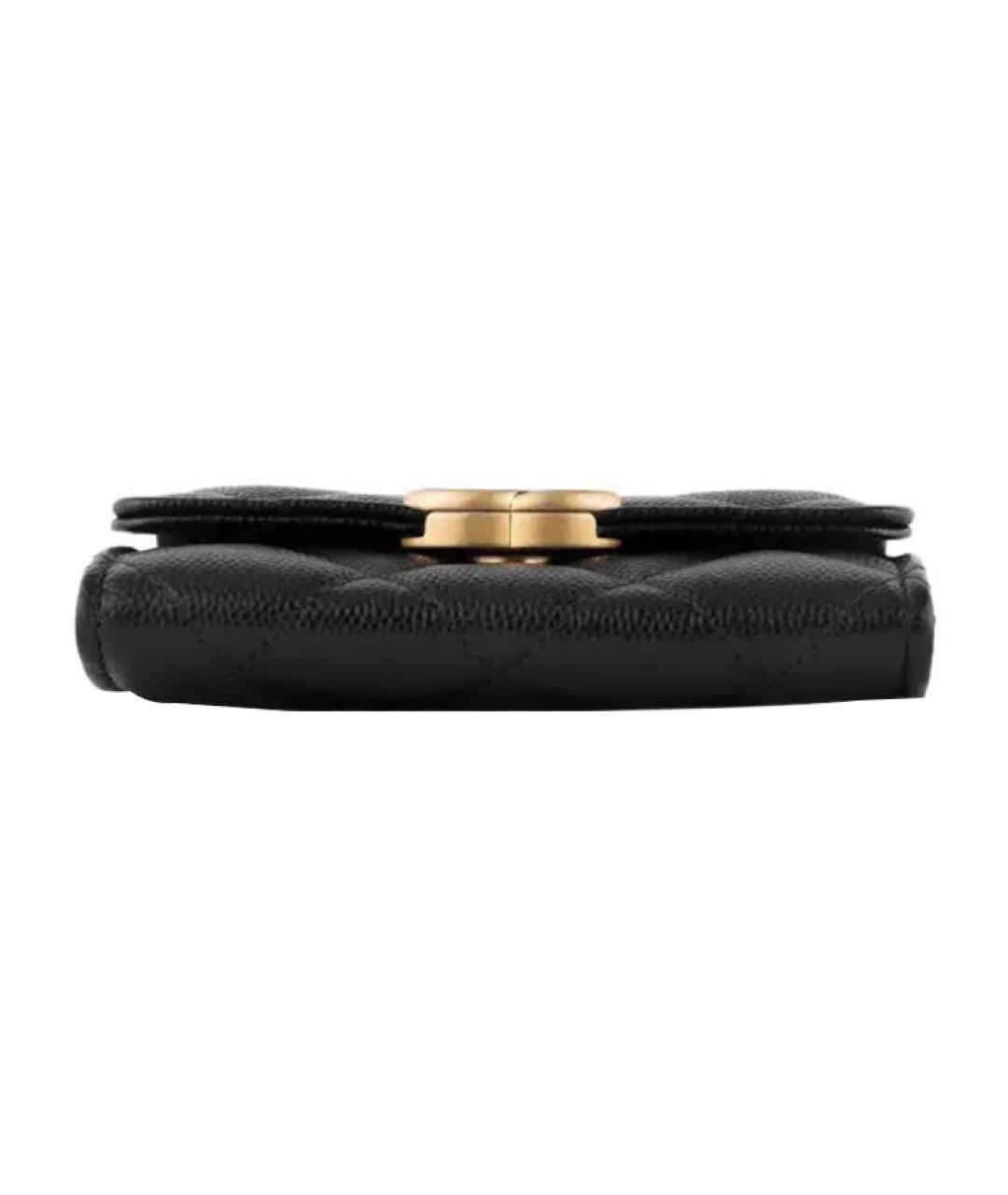 CHANEL Черная кожаная сумка через плечо, фото 5