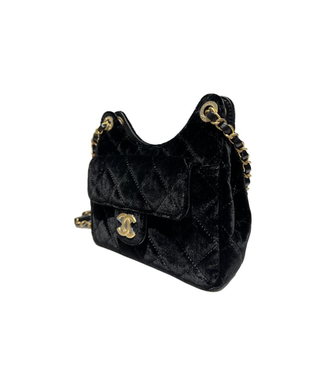 CHANEL Черная сумка через плечо, фото 3
