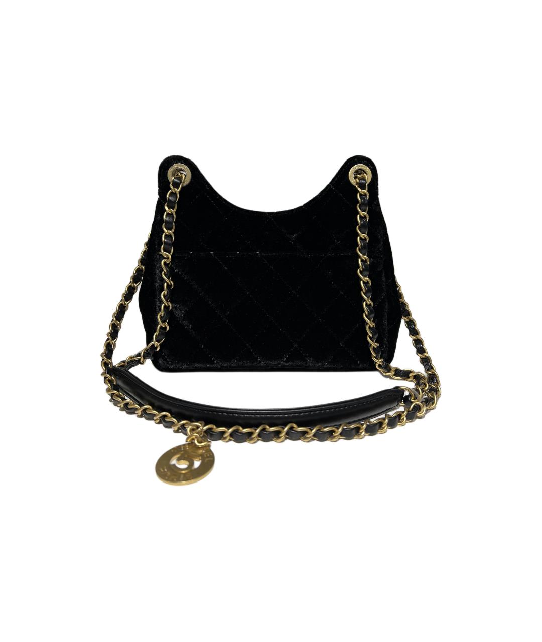 CHANEL Черная сумка через плечо, фото 4