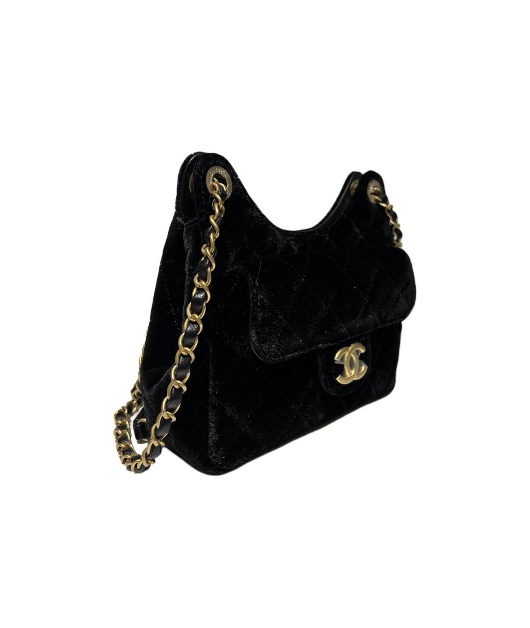 CHANEL Черная сумка через плечо, фото 2