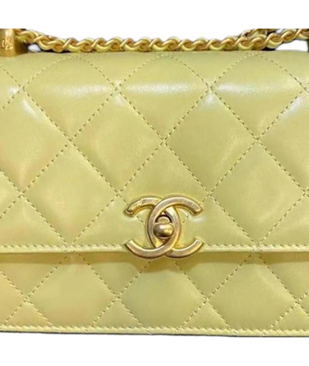 CHANEL Кожаная сумка через плечо, фото 3