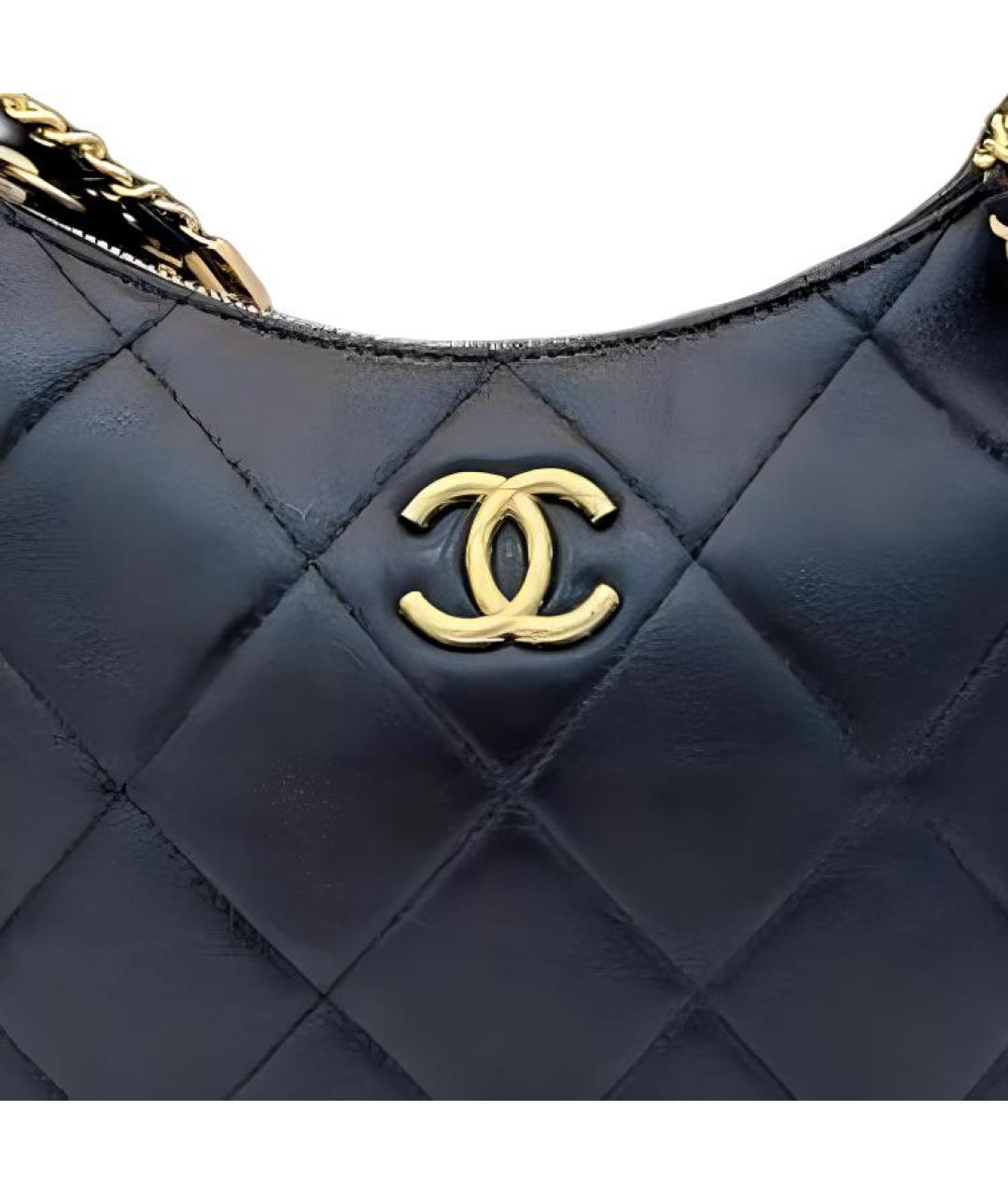 CHANEL Кожаная сумка через плечо, фото 3