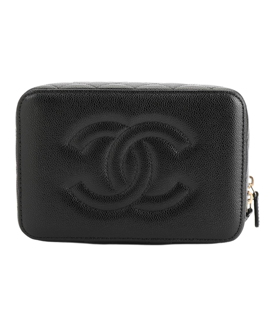 CHANEL Черная косметичка, фото 4