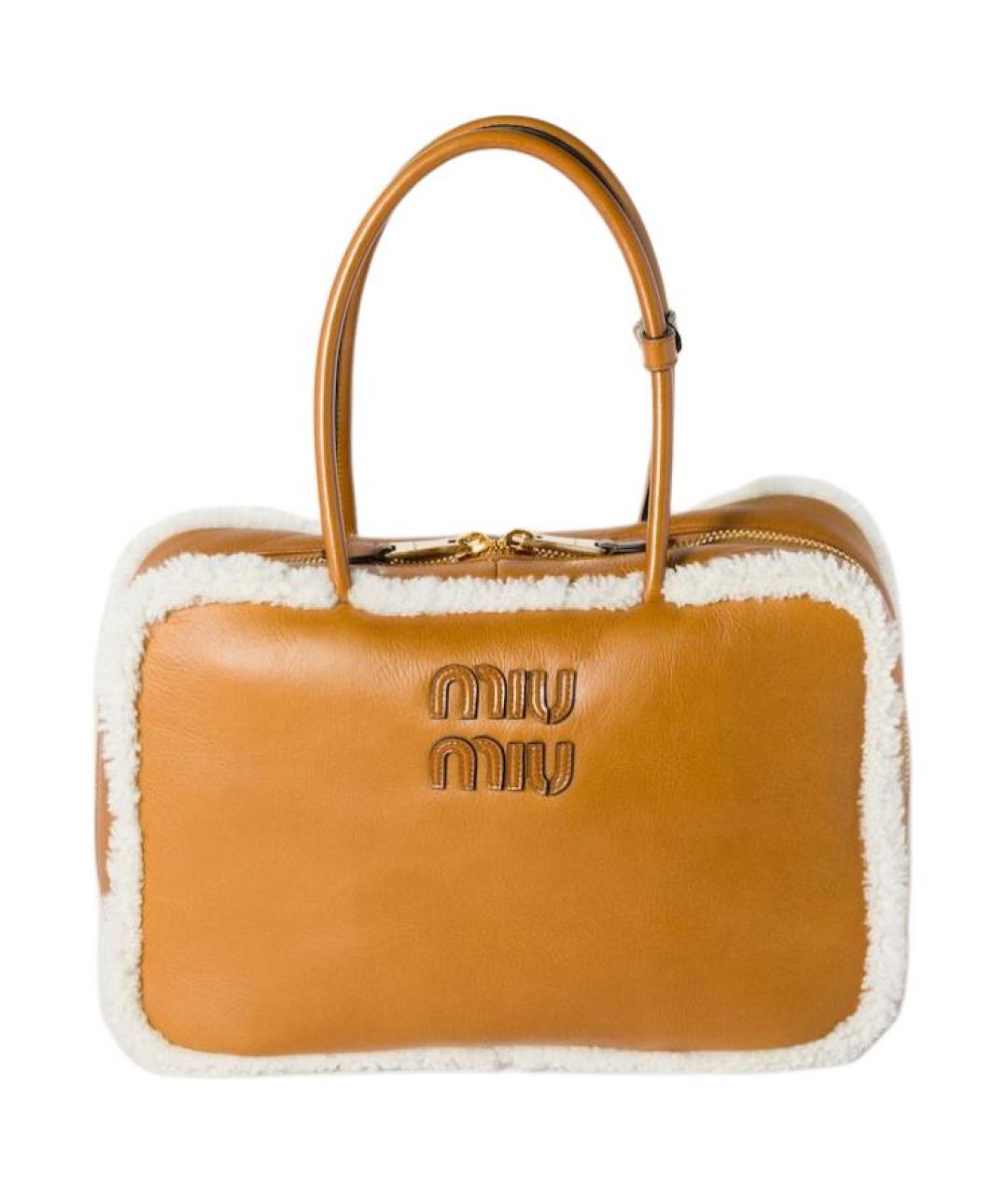 MIU MIU Кожаная сумка через плечо, фото 1