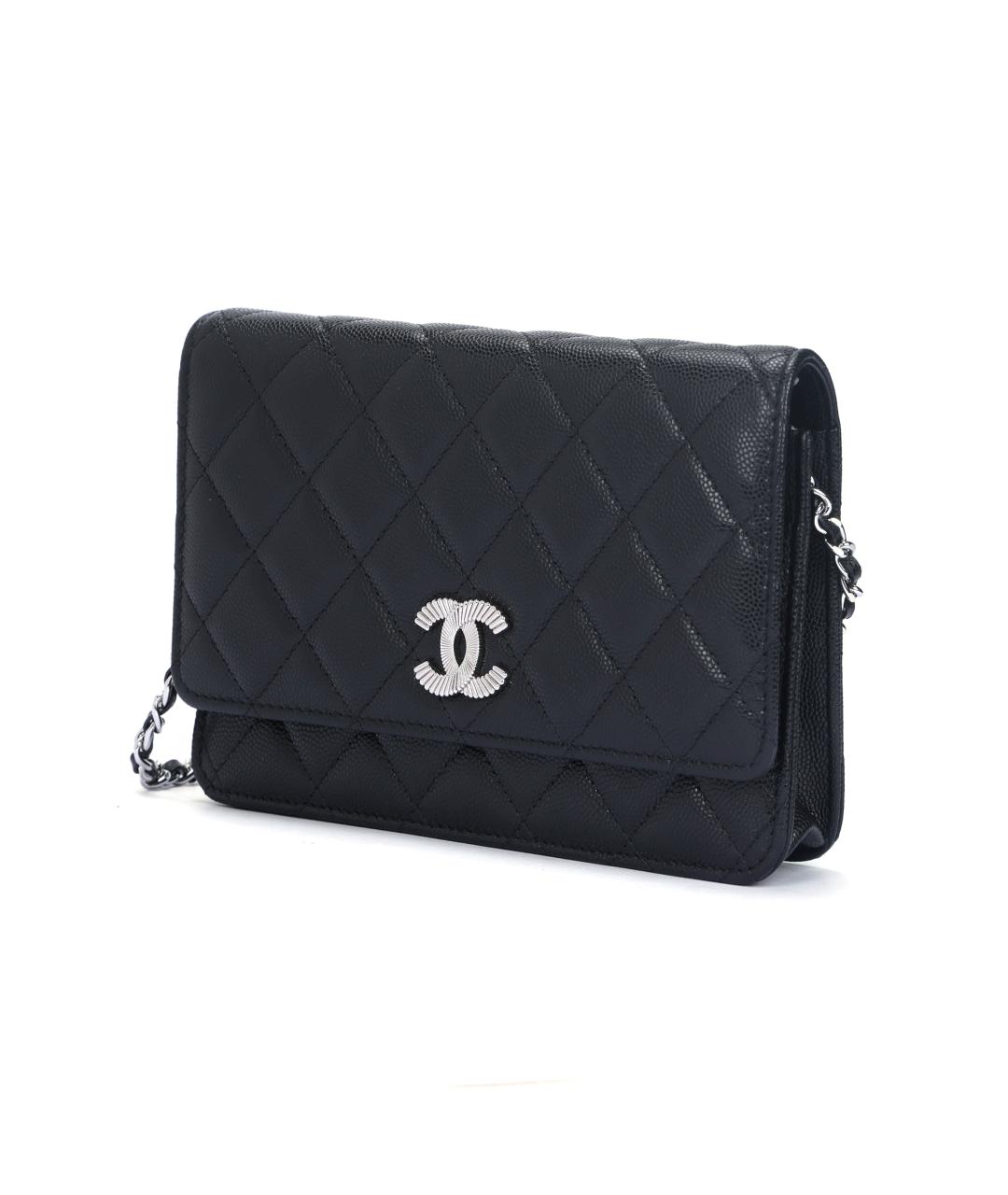 CHANEL Черная сумка через плечо, фото 2