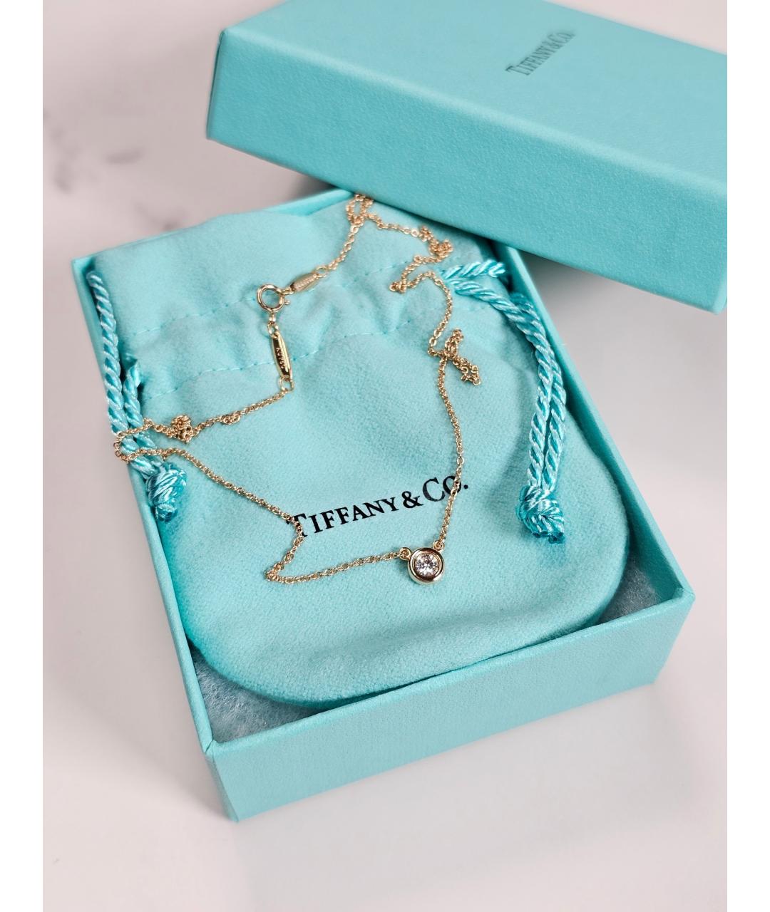 TIFFANY&CO Золотое колье из розового золота, фото 5