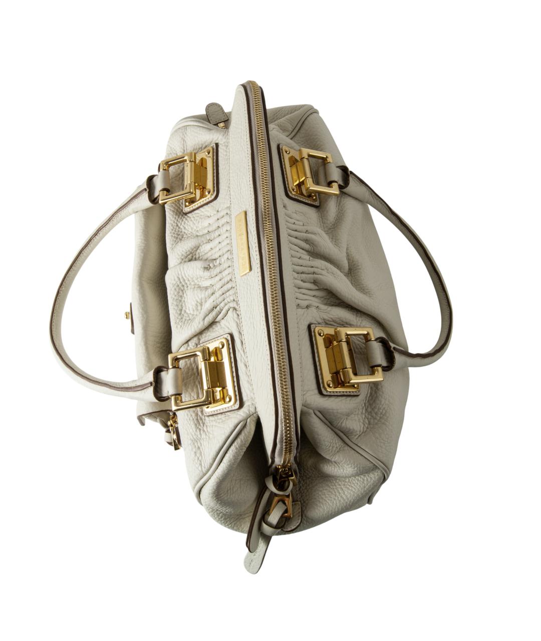 BARBARA BUI Бежевая кожаная сумка тоут, фото 3