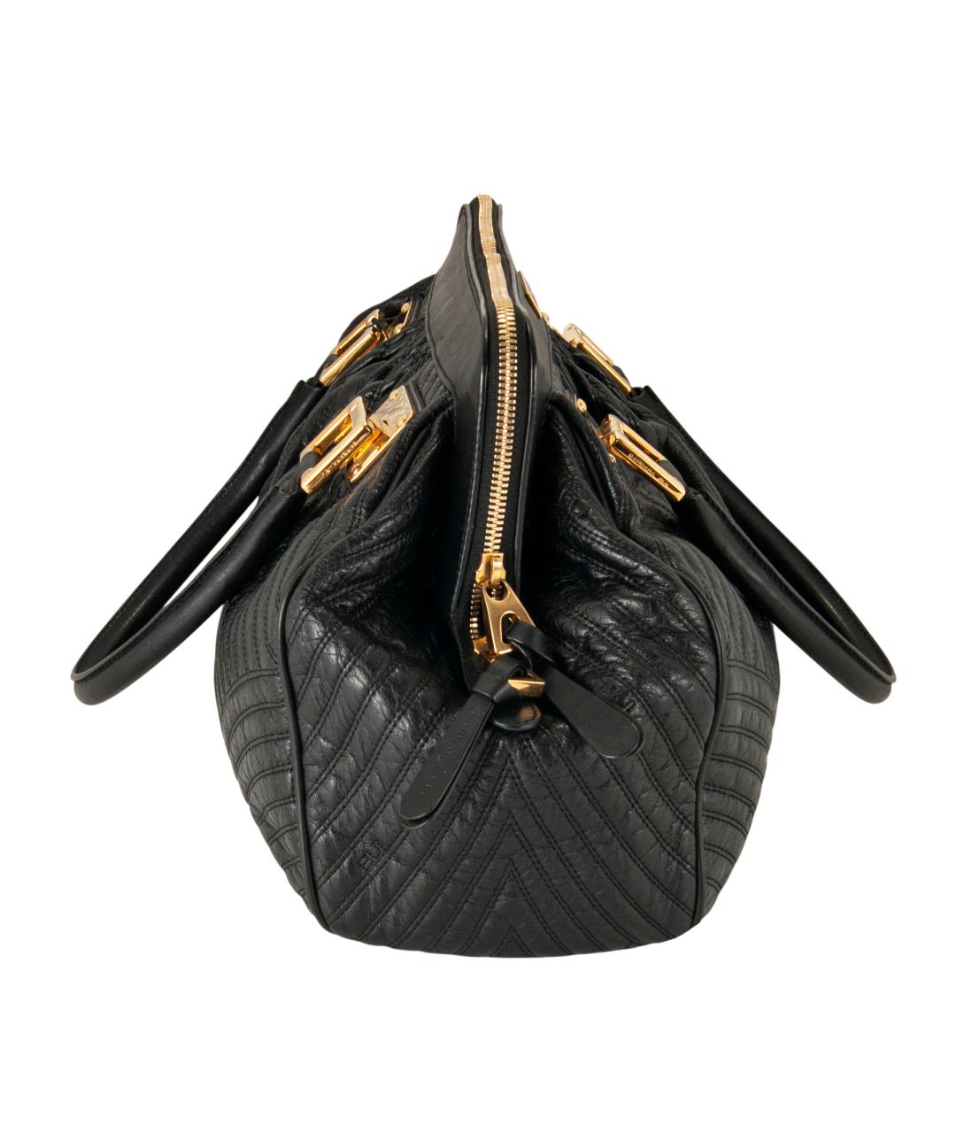 BARBARA BUI Черная кожаная сумка тоут, фото 2