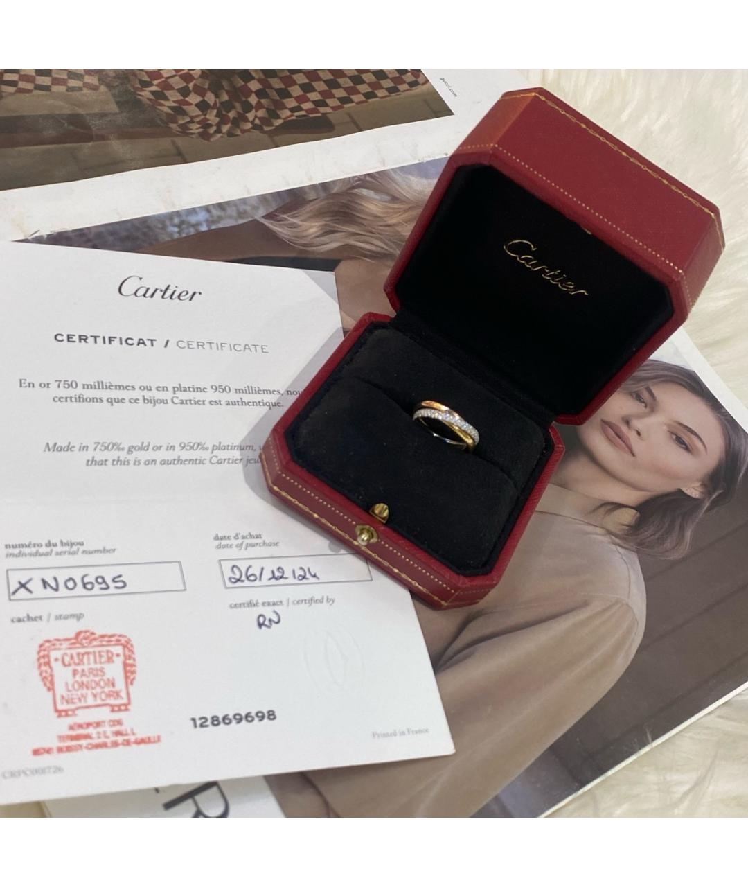 CARTIER Золотое кольцо из желтого золота, фото 2