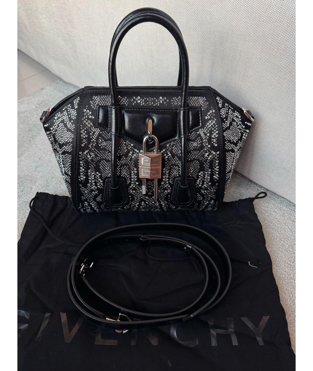 GIVENCHY Черная сумка с короткими ручками, фото 7