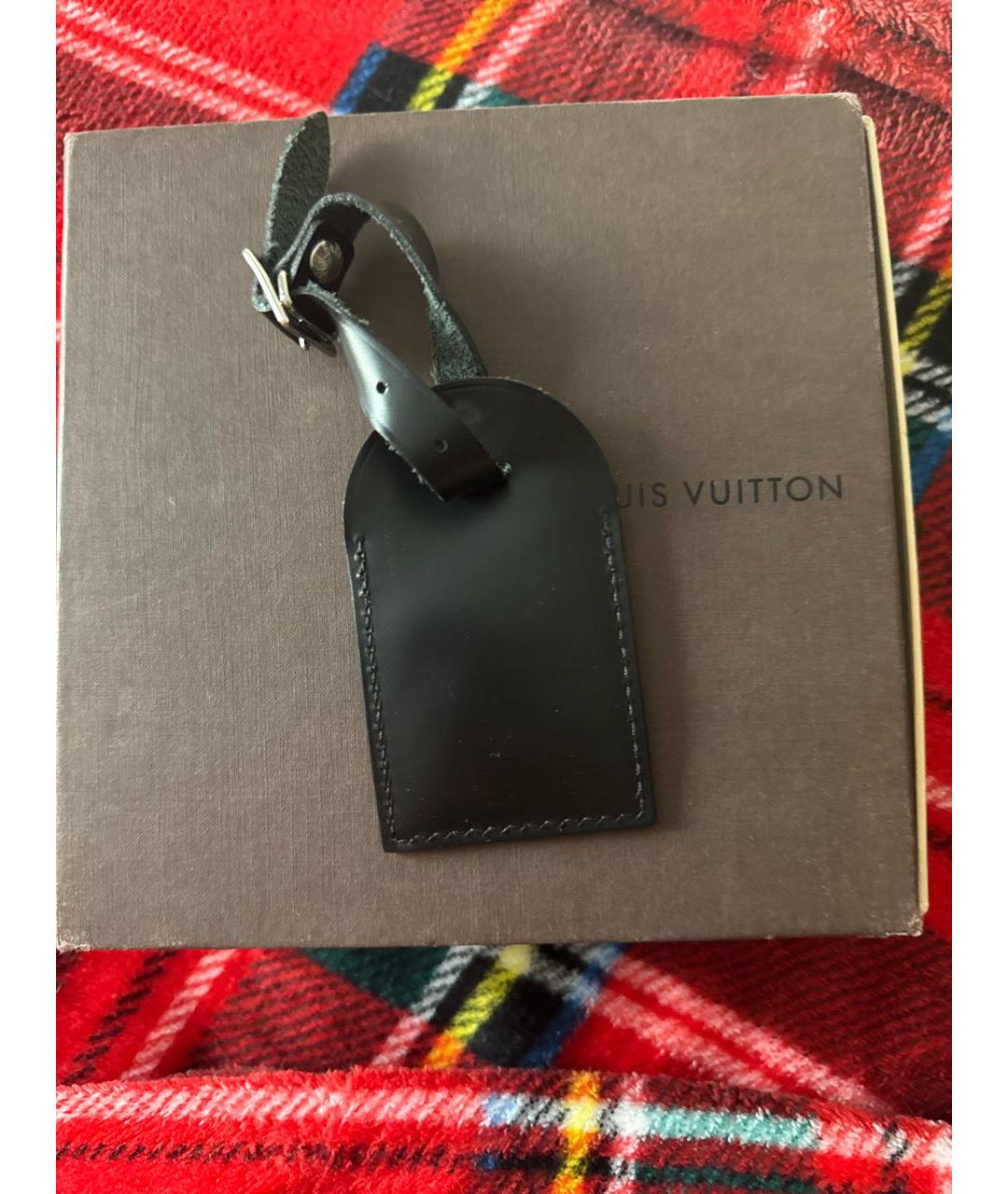 LOUIS VUITTON Черный брелок, фото 2