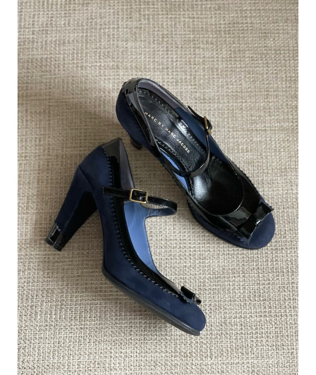 MARC JACOBS Мульти замшевые туфли, фото 5