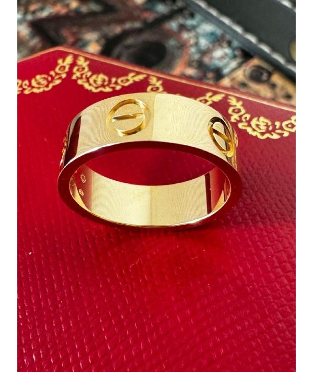 CARTIER Золотое кольцо из желтого золота, фото 3