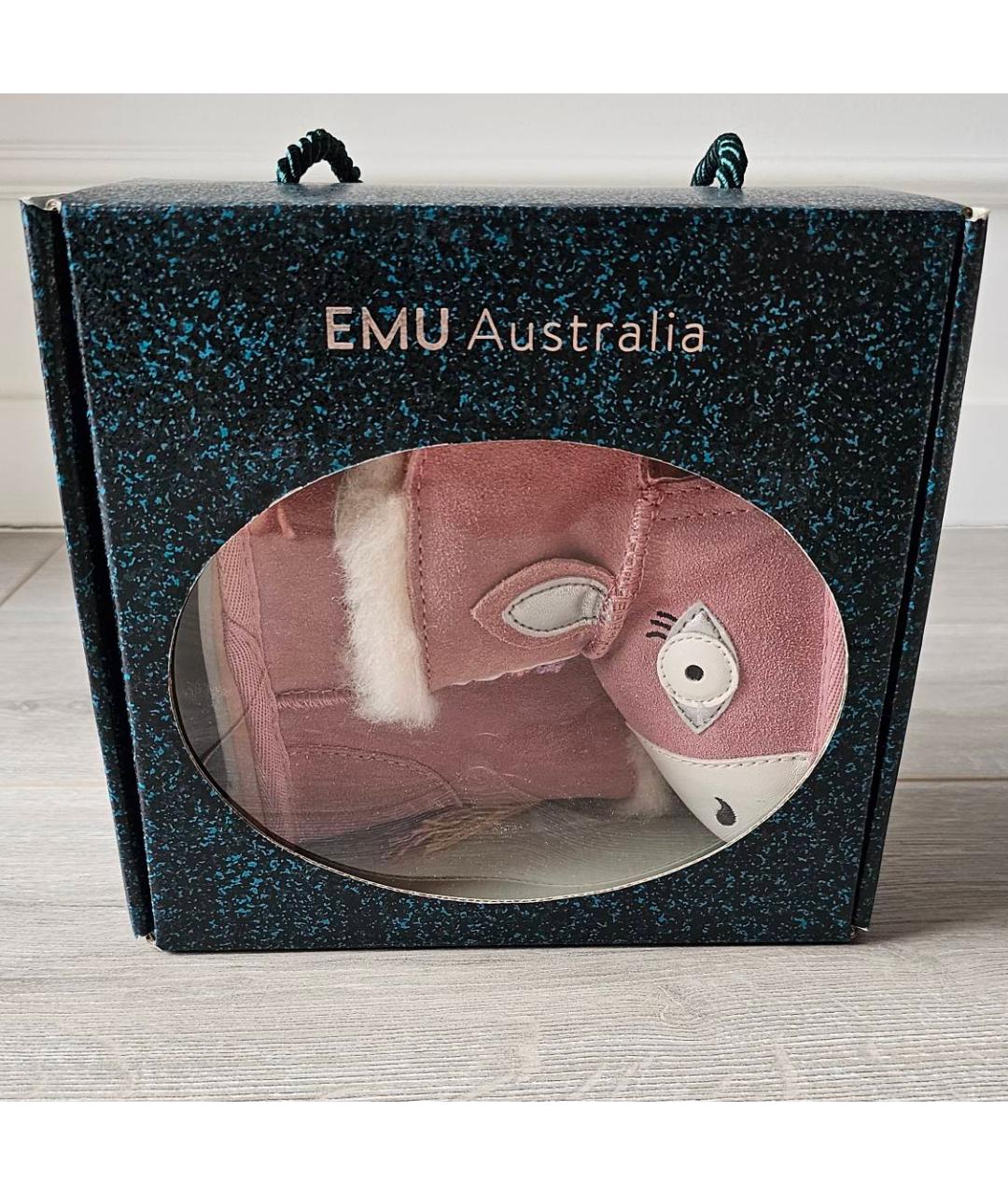 EMU AUSTRALIA Розовые замшевые ботинки, фото 9