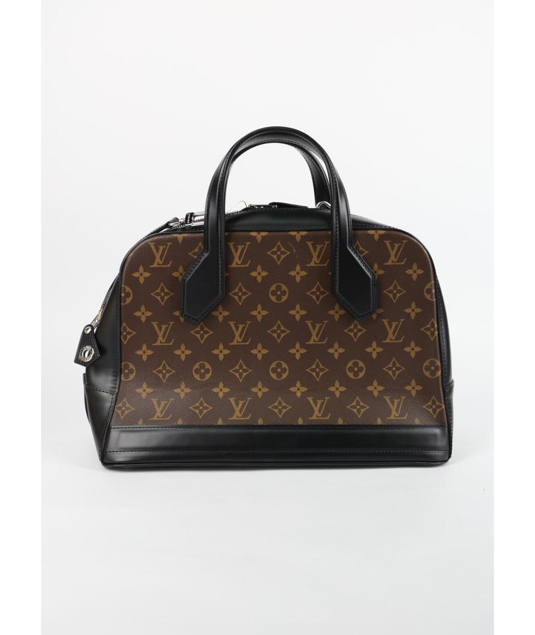 LOUIS VUITTON Коричневая сумка с короткими ручками, фото 3