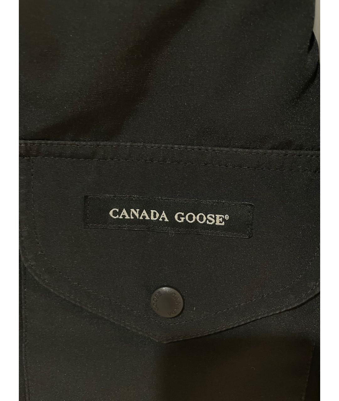 CANADA GOOSE Черная парка, фото 4